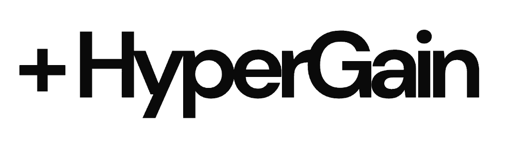 HyperGain.io logo — Hyperliquid AI crypto trading agent brand mark